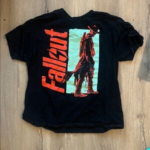 Black Fallout Graphic T-Shirt